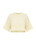 T-SHIRT CROPPED MINIMAL COTTON