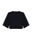 T-SHIRT CROPPED MINIMAL COTTON